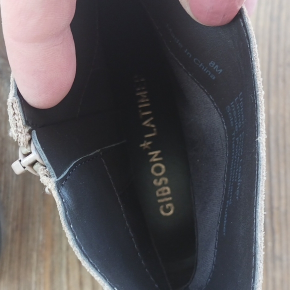 Gibson Latimer leather zip up booties size 8 - Picture 4 of 9